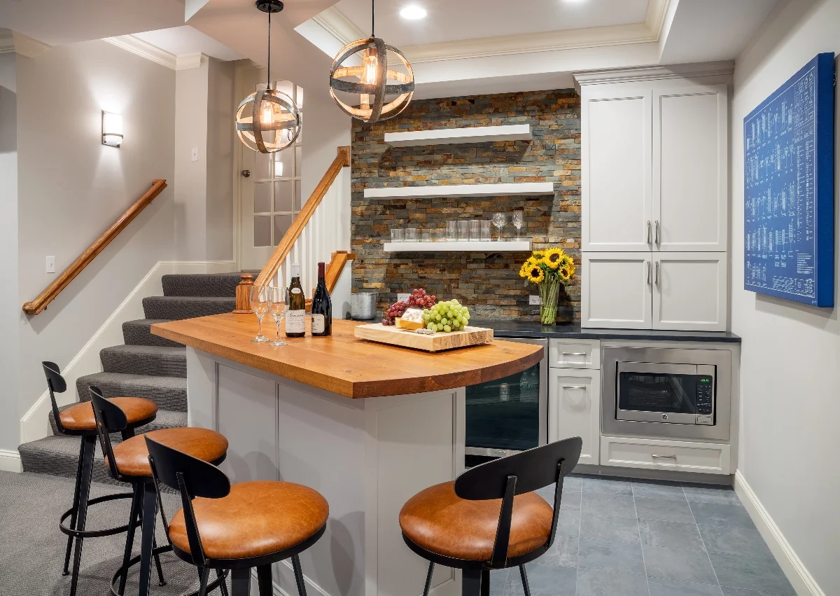 Guest suite basement renovation in Clarksville, TN
