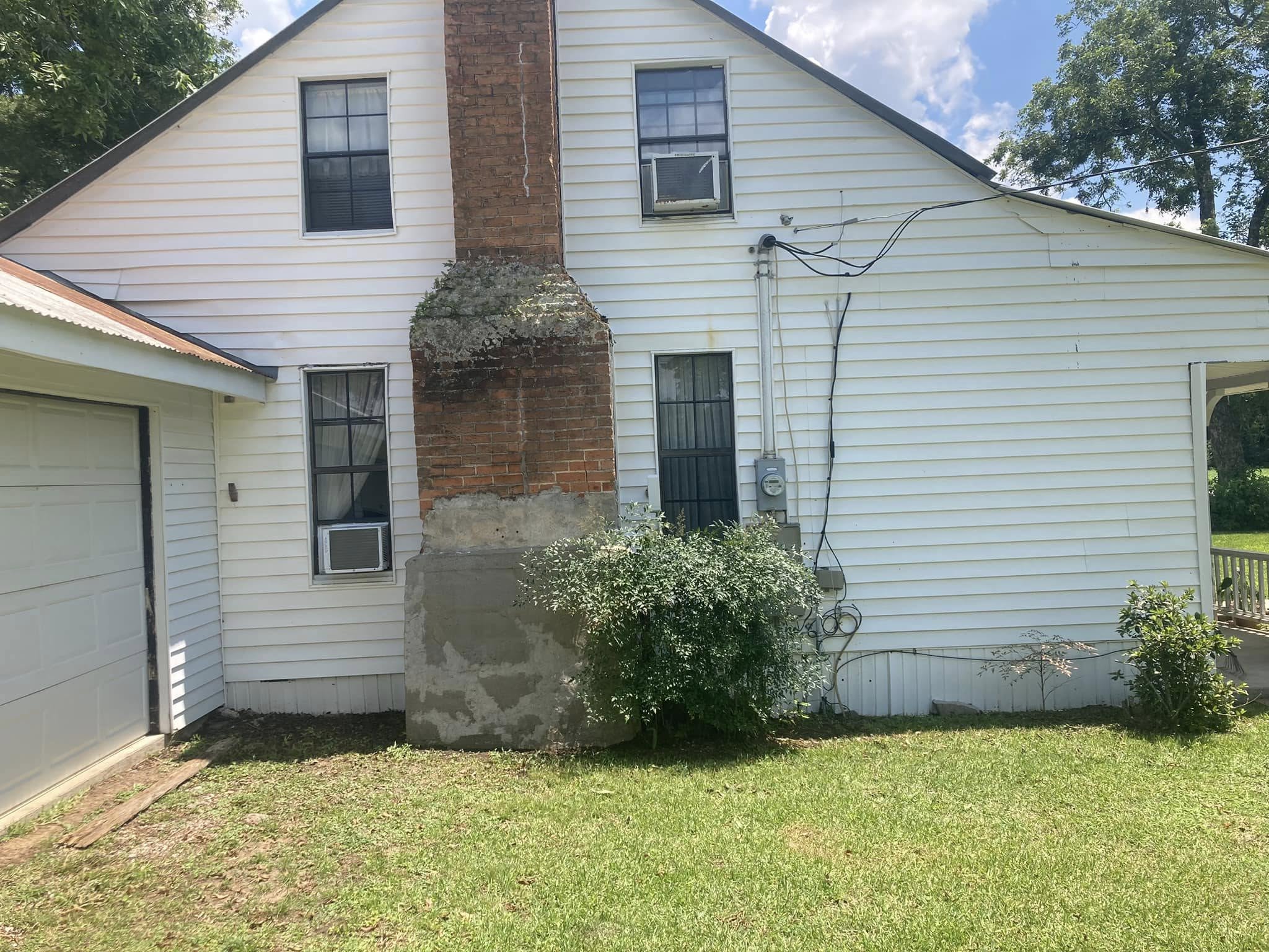 Pressure-washed residential home with bright, clean exterior
