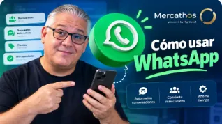 Cómo usar WhatsApp en Mercathos