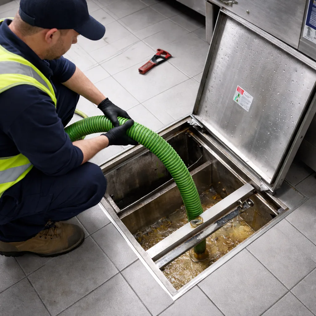 drain snaking service removing pipe blockage