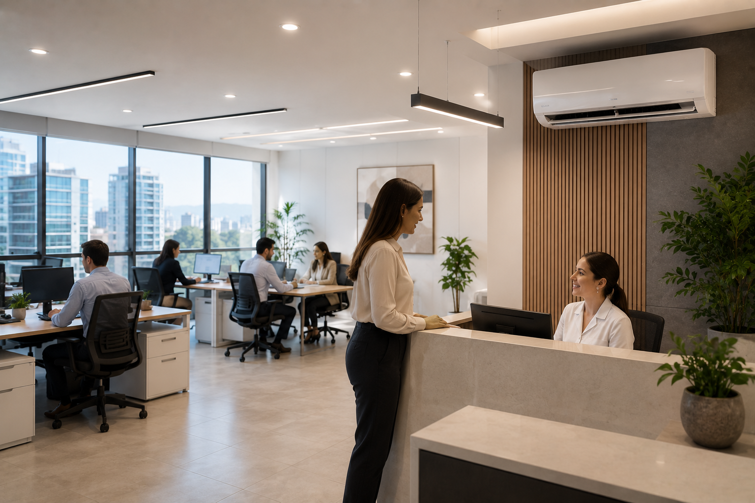 Climatización para empresas