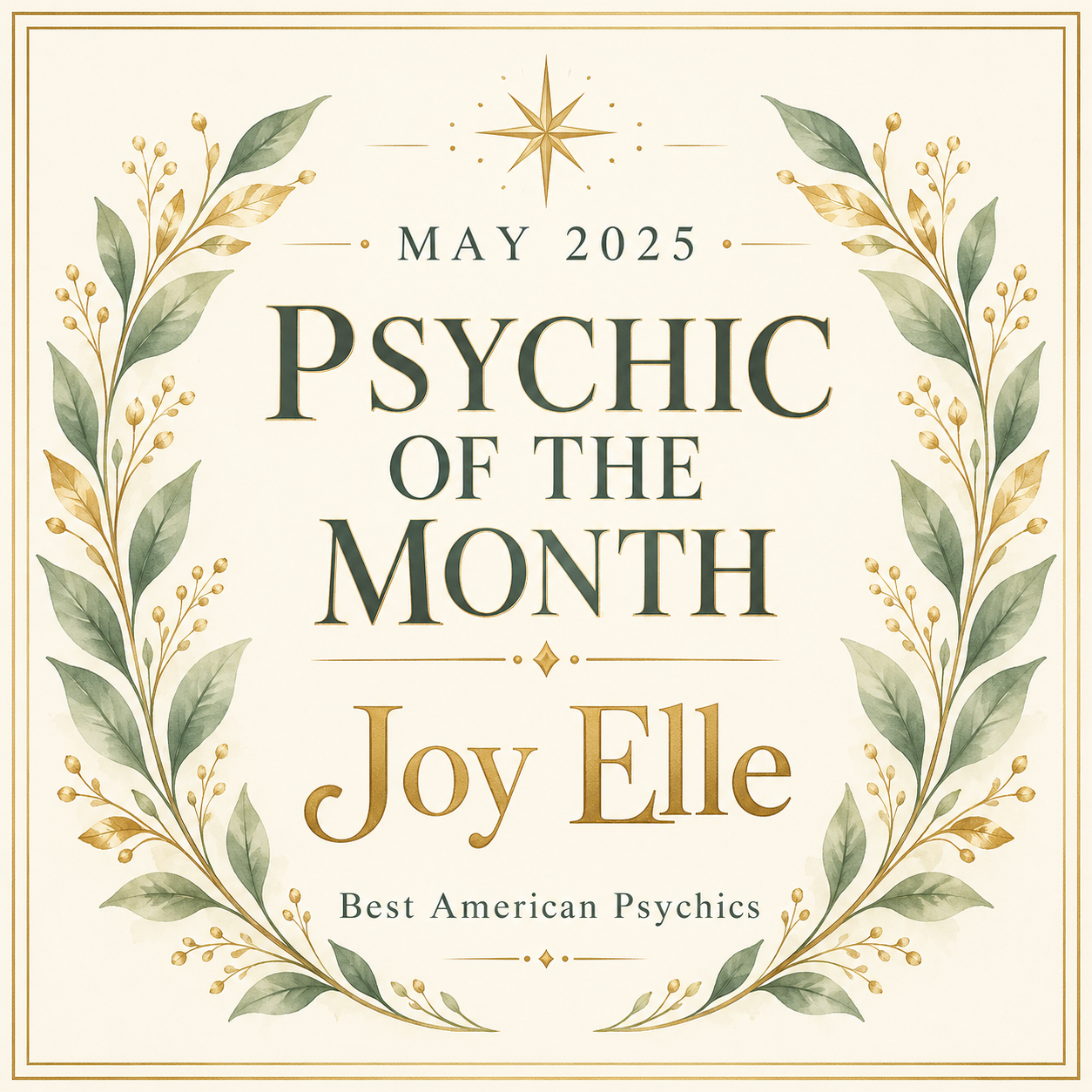 Joy Elle — Psychic of the Month, May 2025