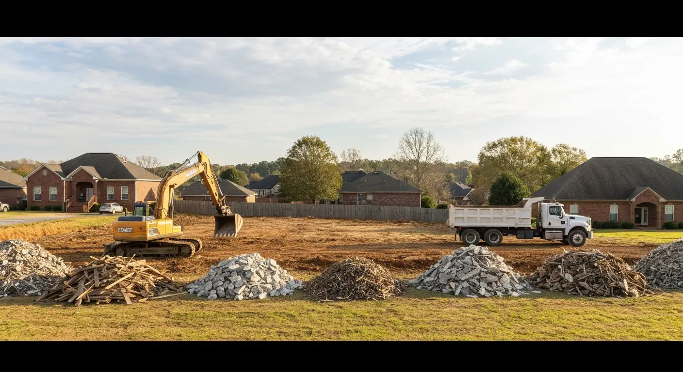 Excavation debris removal