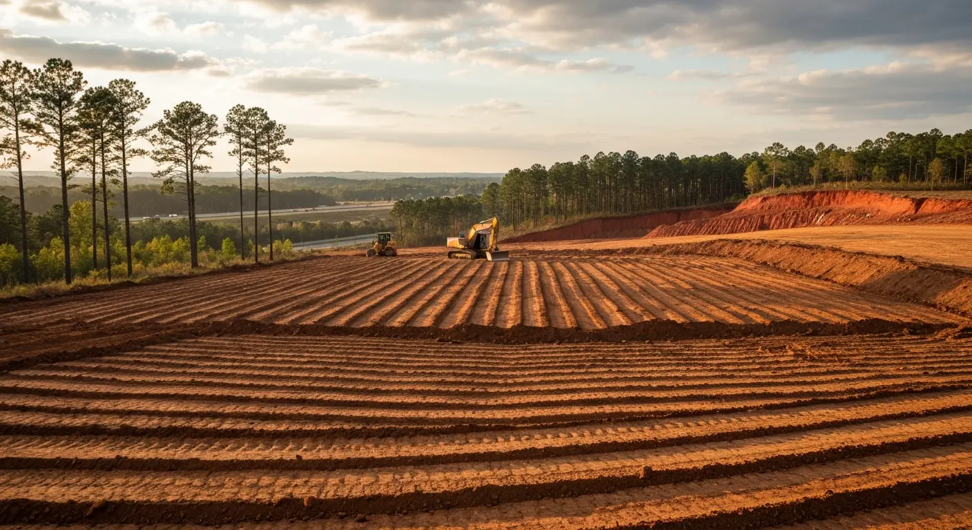 Commercial site preparation