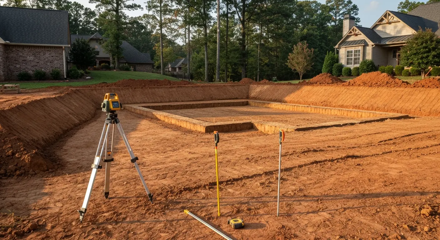 Residential grading project