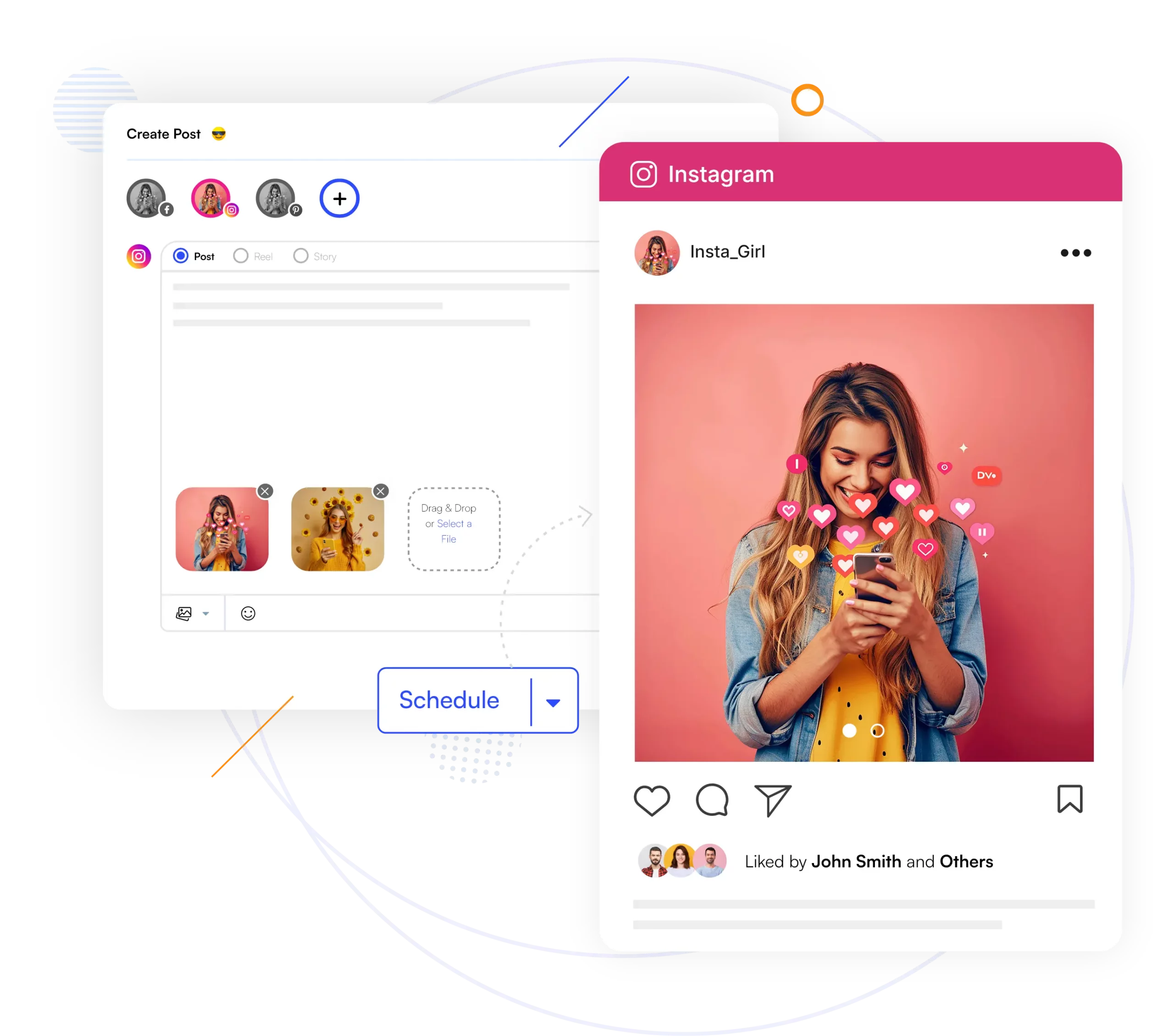 AI-driven digital marketing platform showcasing IG Clout's services for business automation and sales enhancement.
