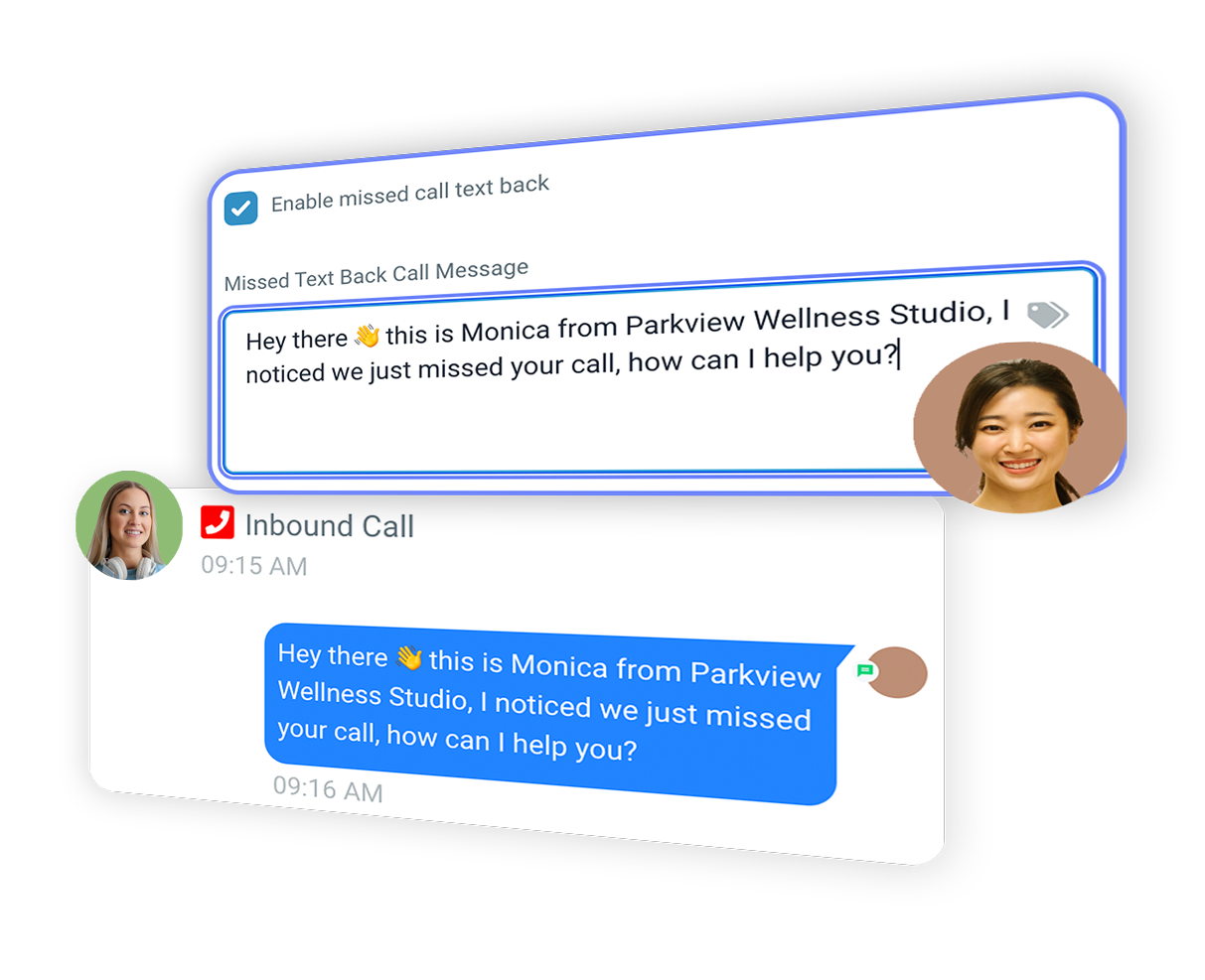 AI Employee dashboard from IG Clout showcasing business automation features for sales and customer engagement.