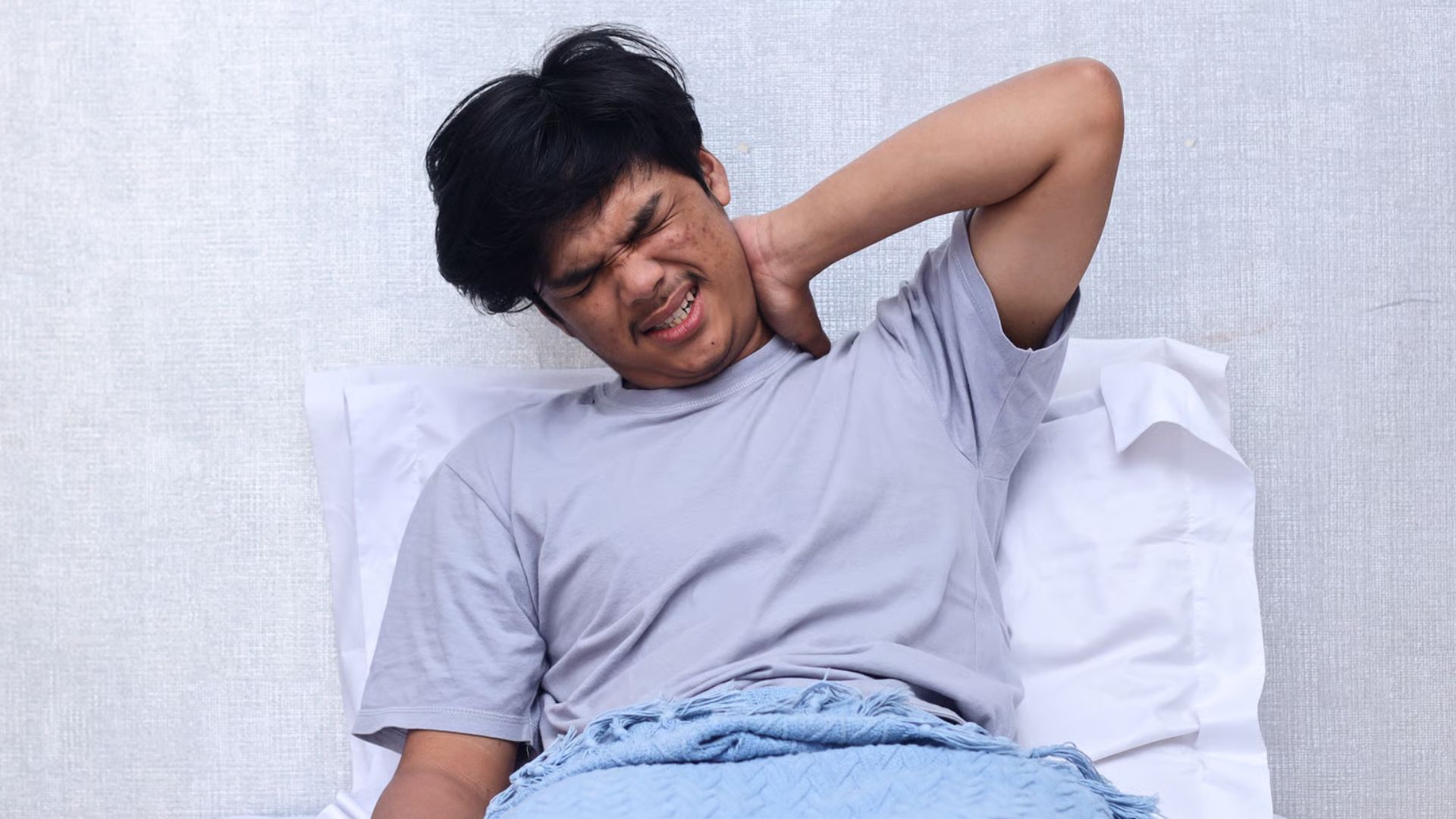 Neck stiffness in the morning