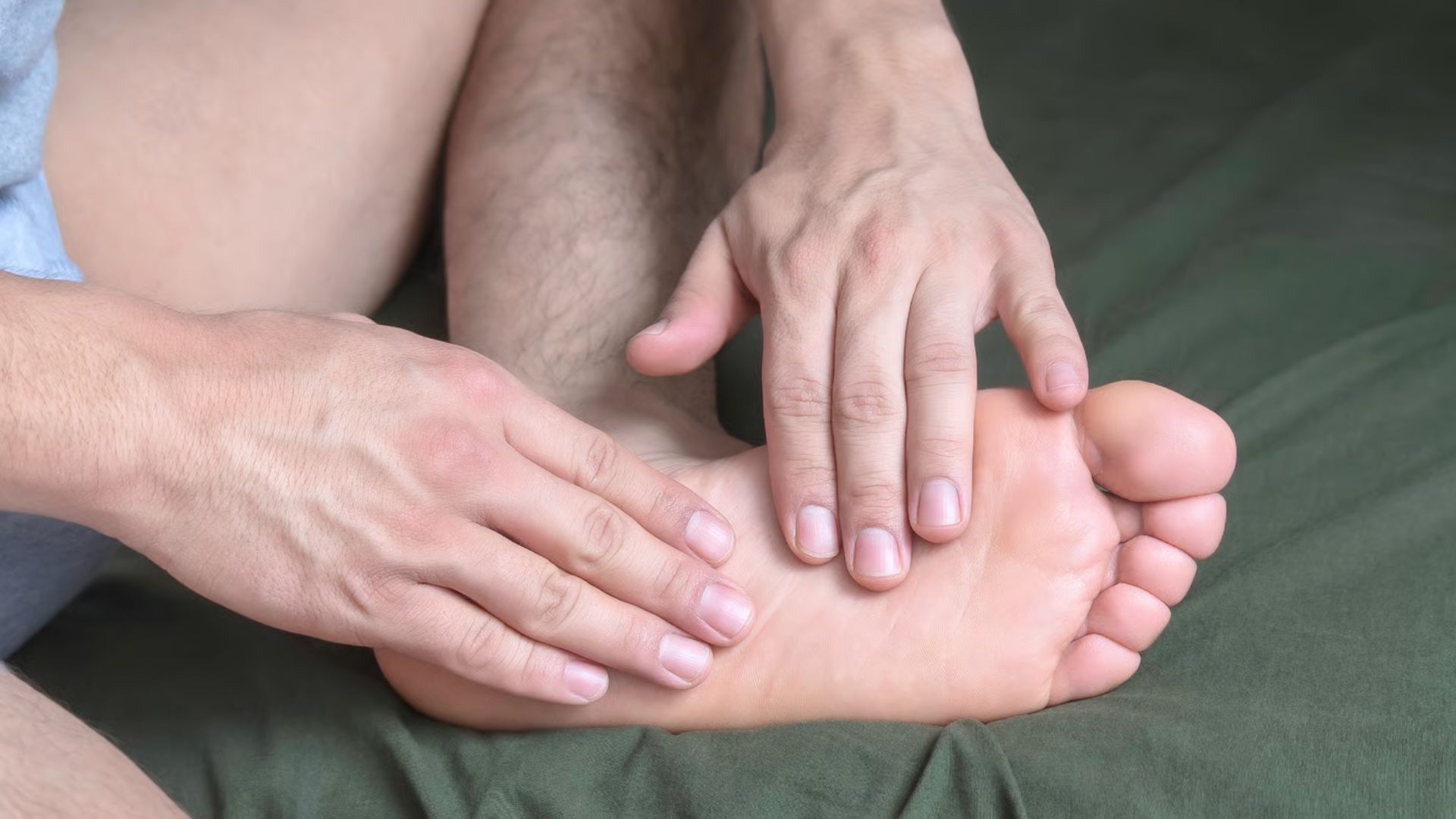 Numbness or tingling in the leg or foot