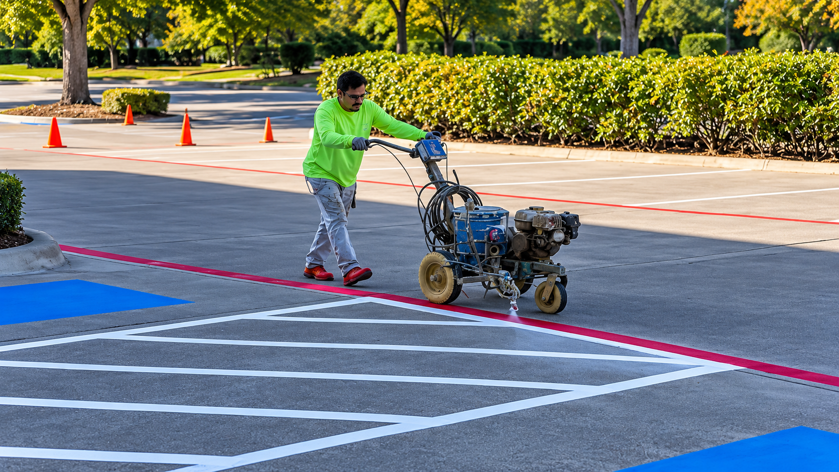 Asphalt Striping in Columbus
