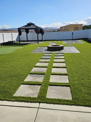 Artificial Turf & hardscape in San Diego