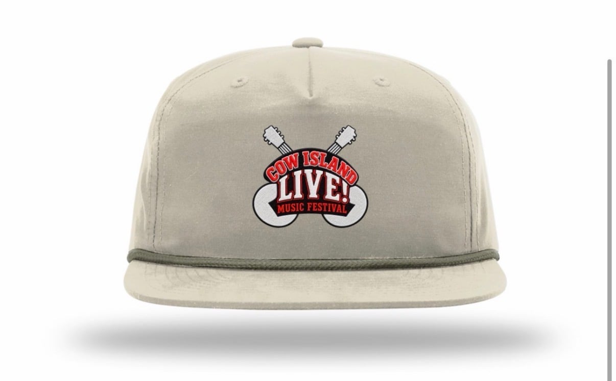 Cow Island LIVE! hat in cream