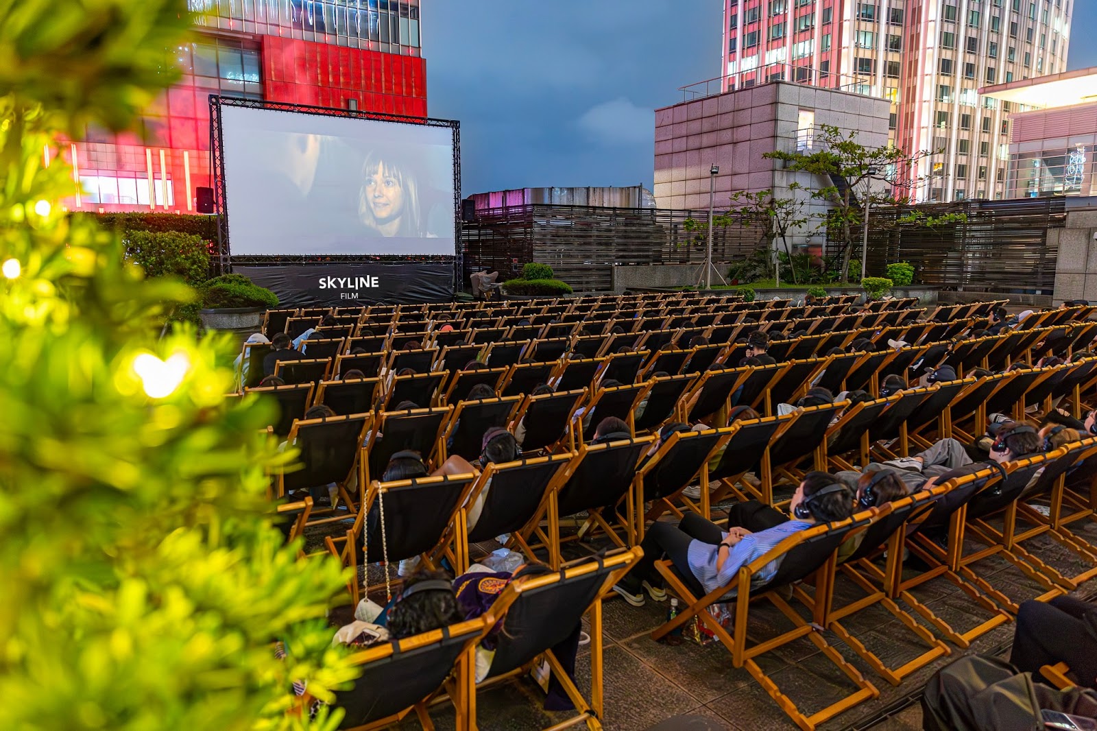 Outdoor Cinema — SAMA Garden x Skyline Film