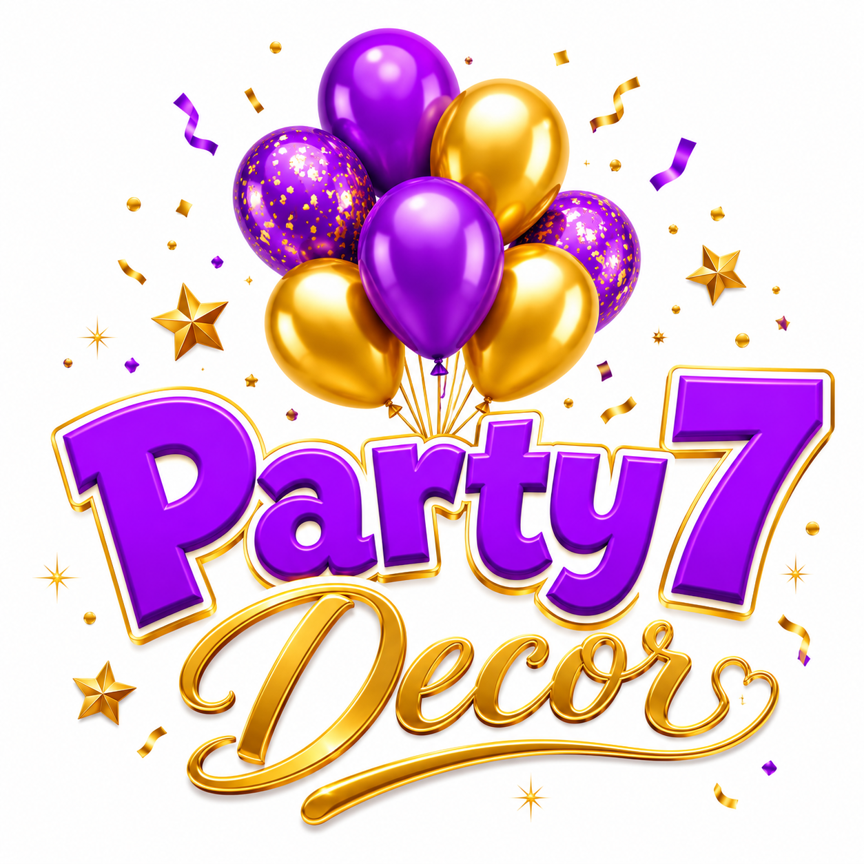 Seven Deocr Party 7 Decor | South Florida Party Decoration Specialists