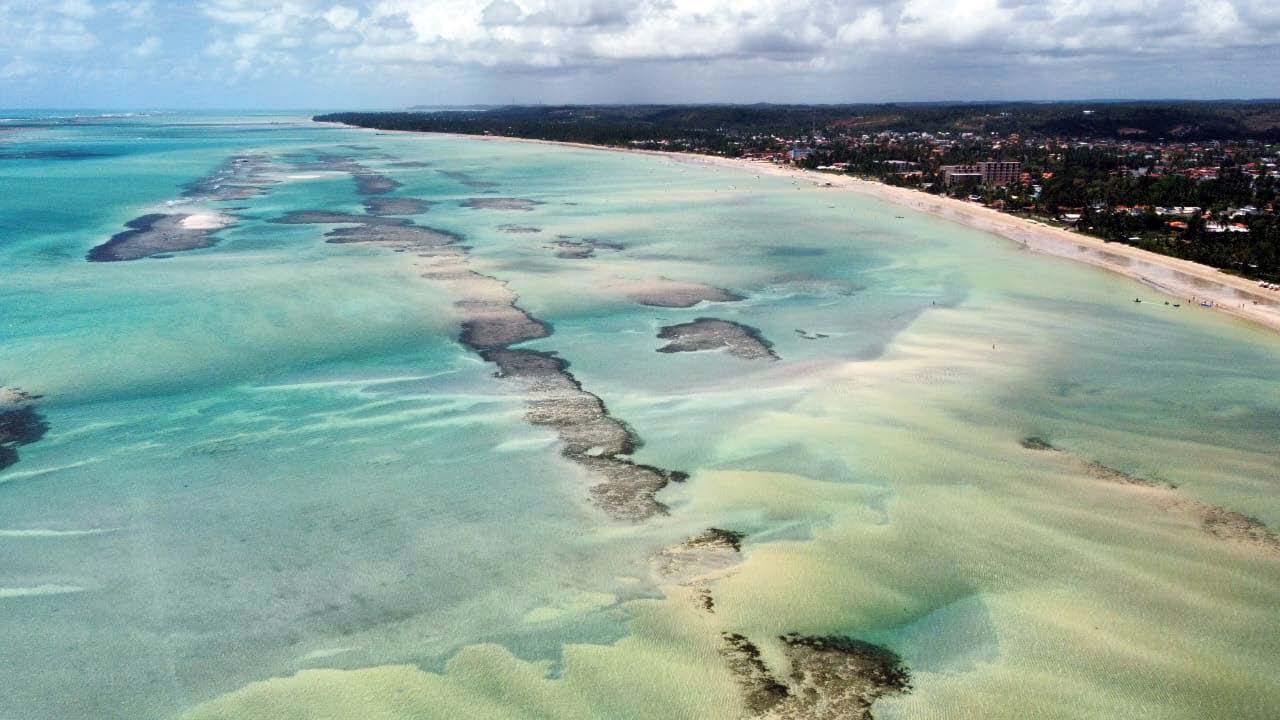 Vista mar do Brisas de Maragogi