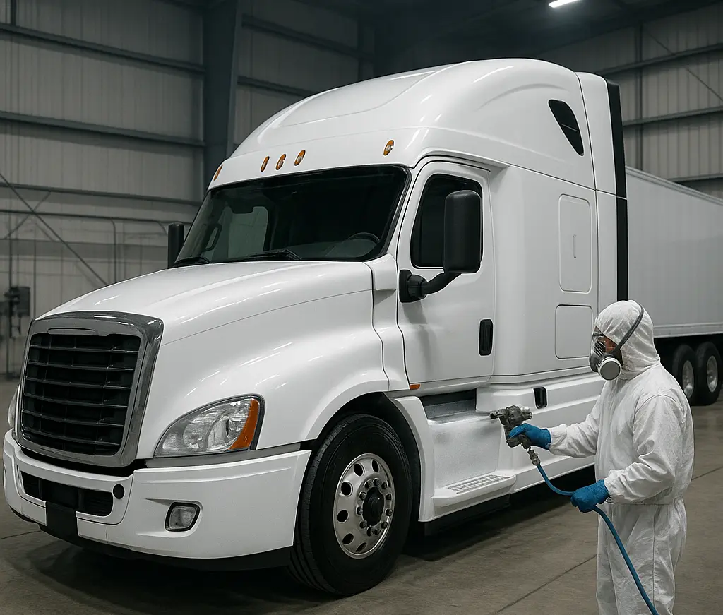 Polyurethane roof coating service in Florida – RV and commercial vehicle protection by RV Coatings of Florida