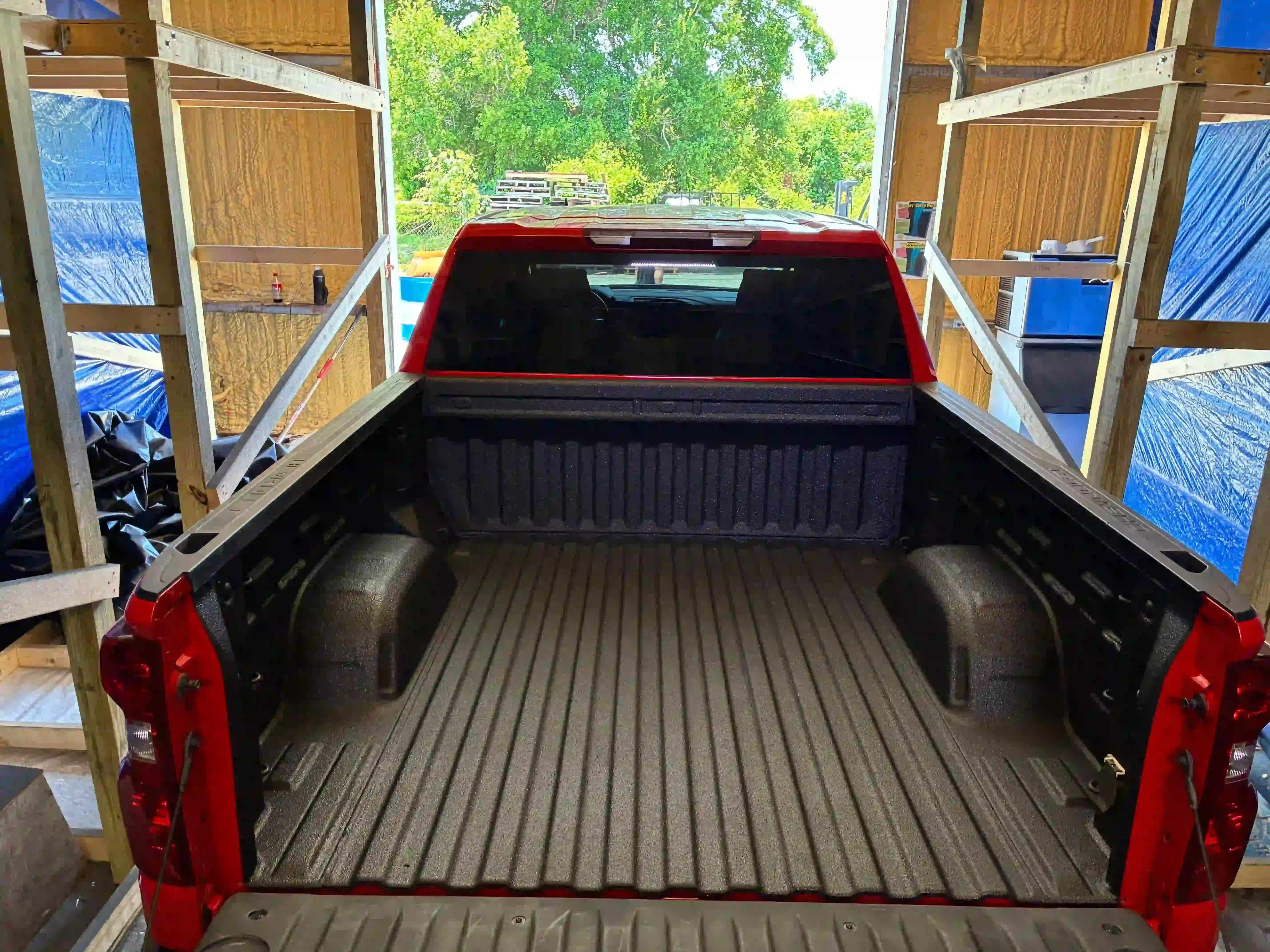 Spray-on bedliner for trucks in Florida – durable truck bed protection by RV Coatings of Florida