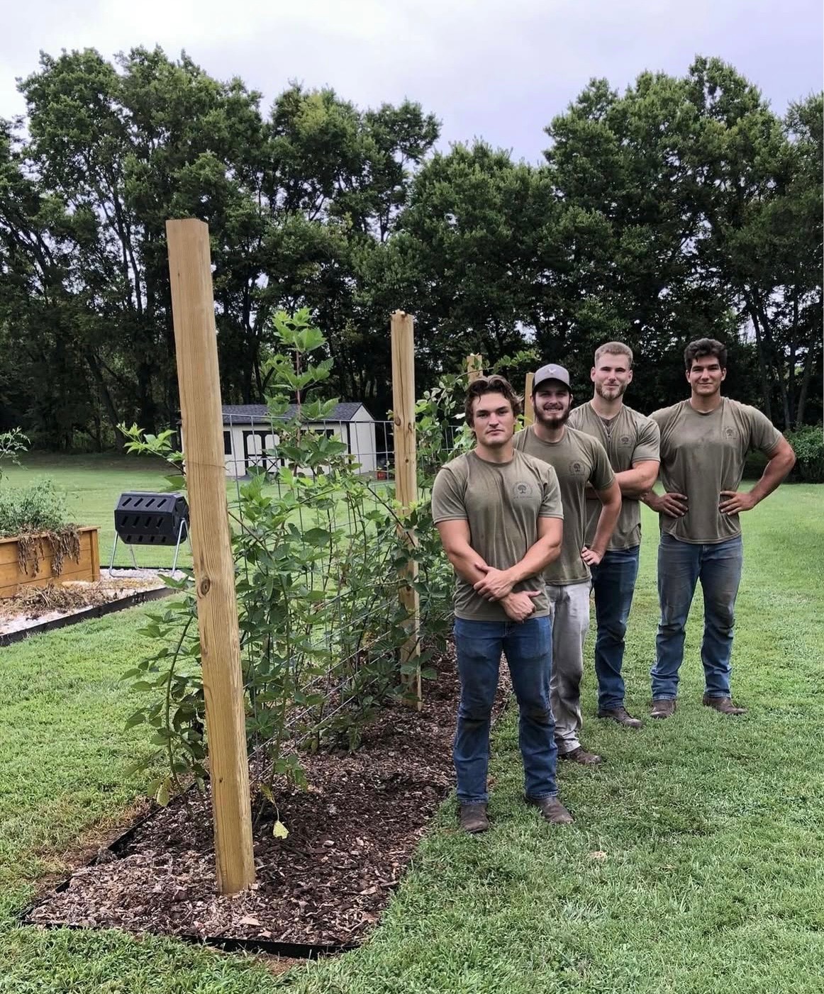 Our Team: Ernest, Grayson, Ronnie & Jackson
