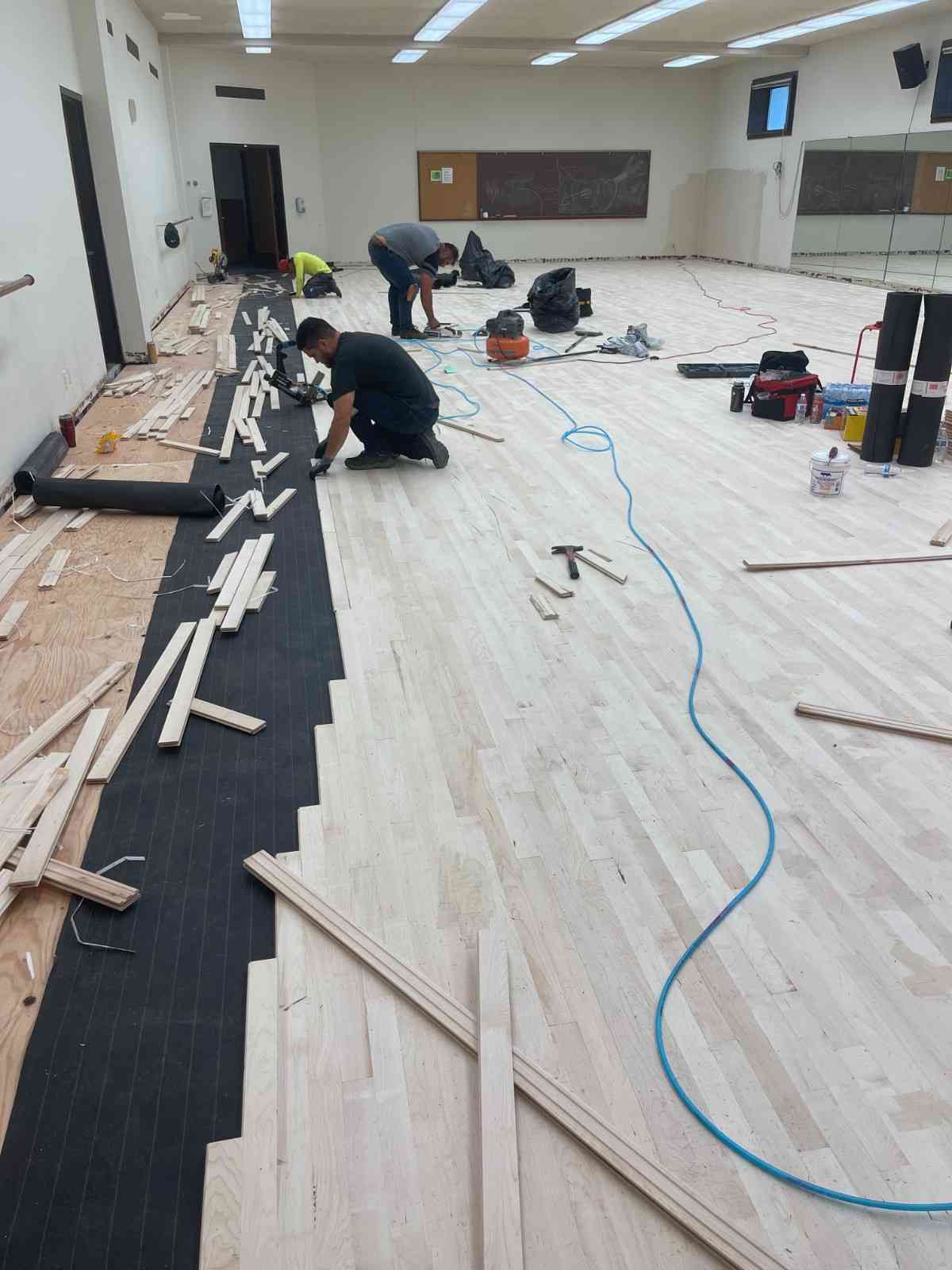 Walnut Creek Hardwood floors installation