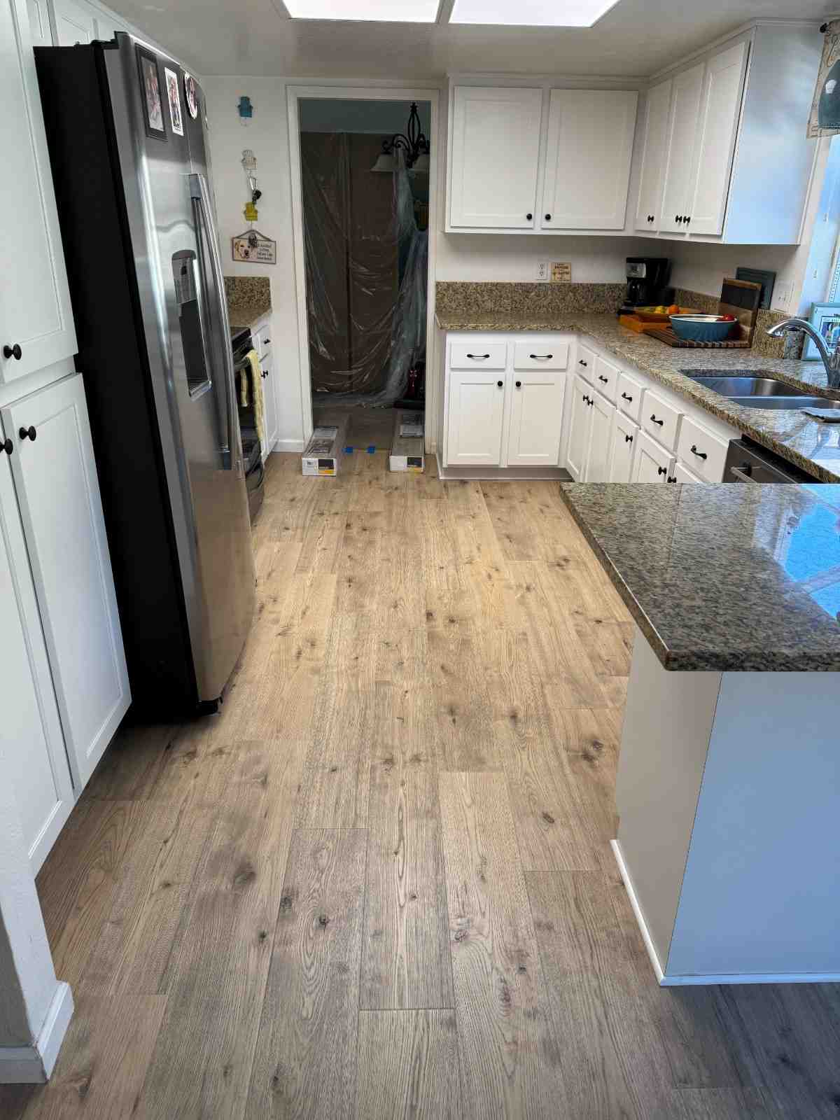  Engineered floor installation