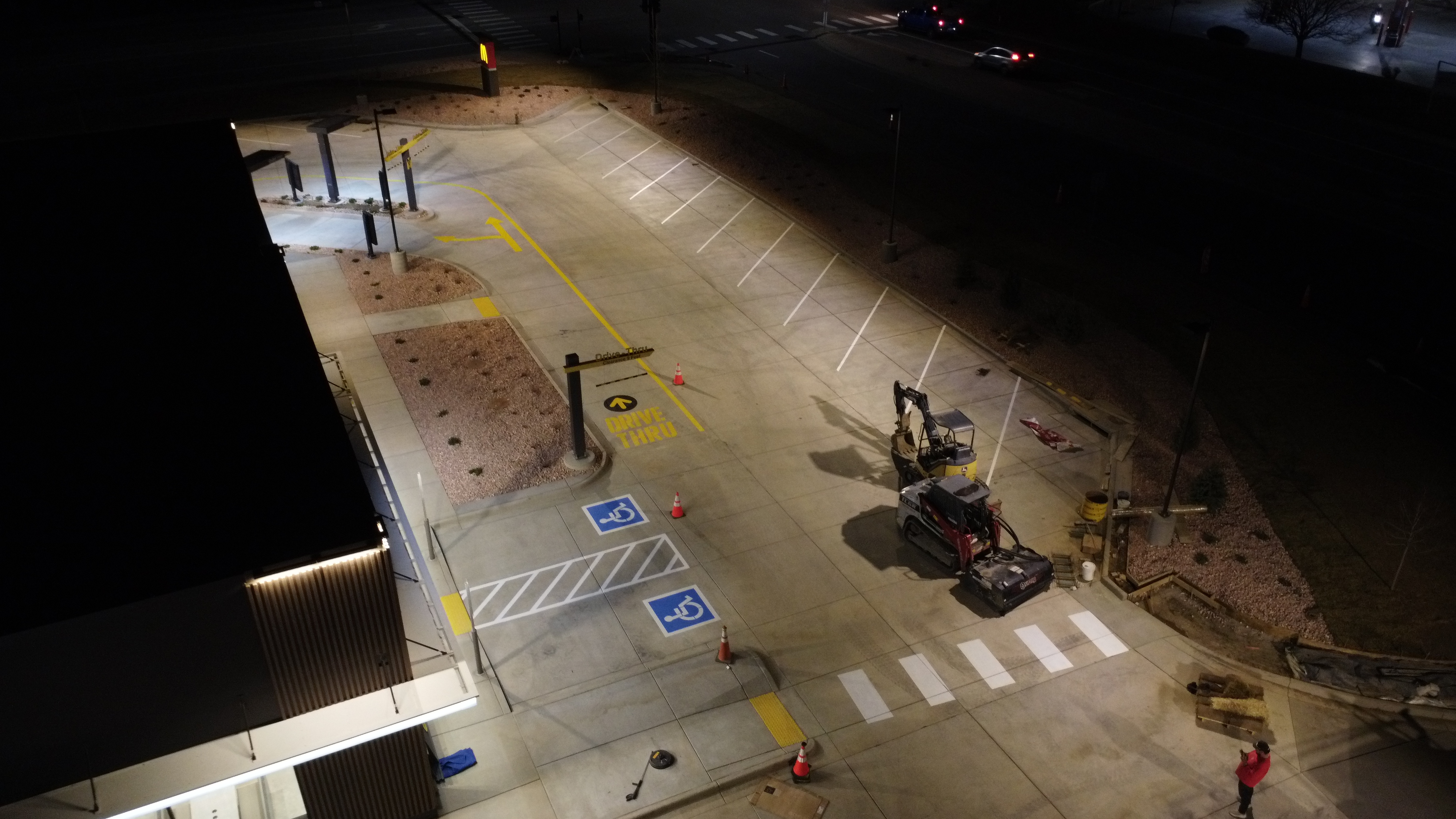Pavement Marking & Striping by H&A Concrete Sawing