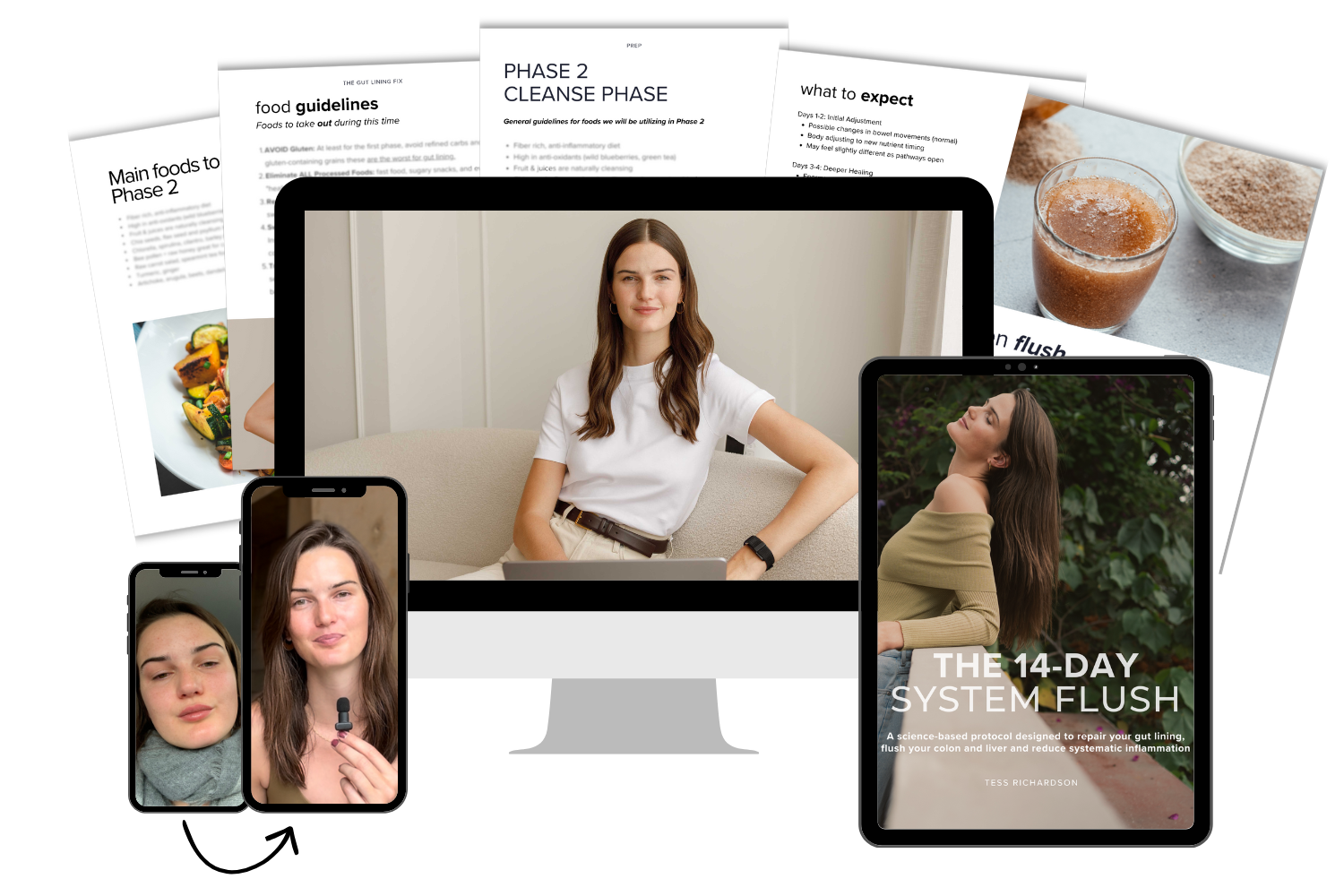 Everything included in the 14 Day Flush