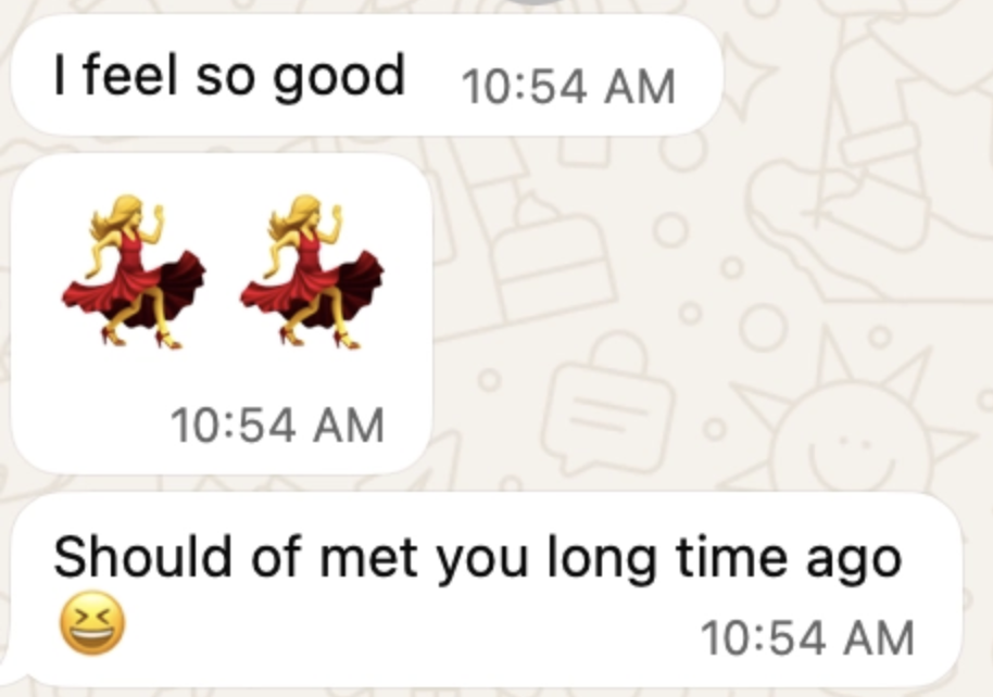 Client testimonial