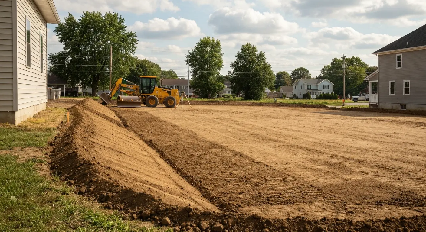Site grading project