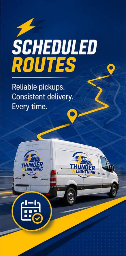 Customer booking a delivery on a mobile app