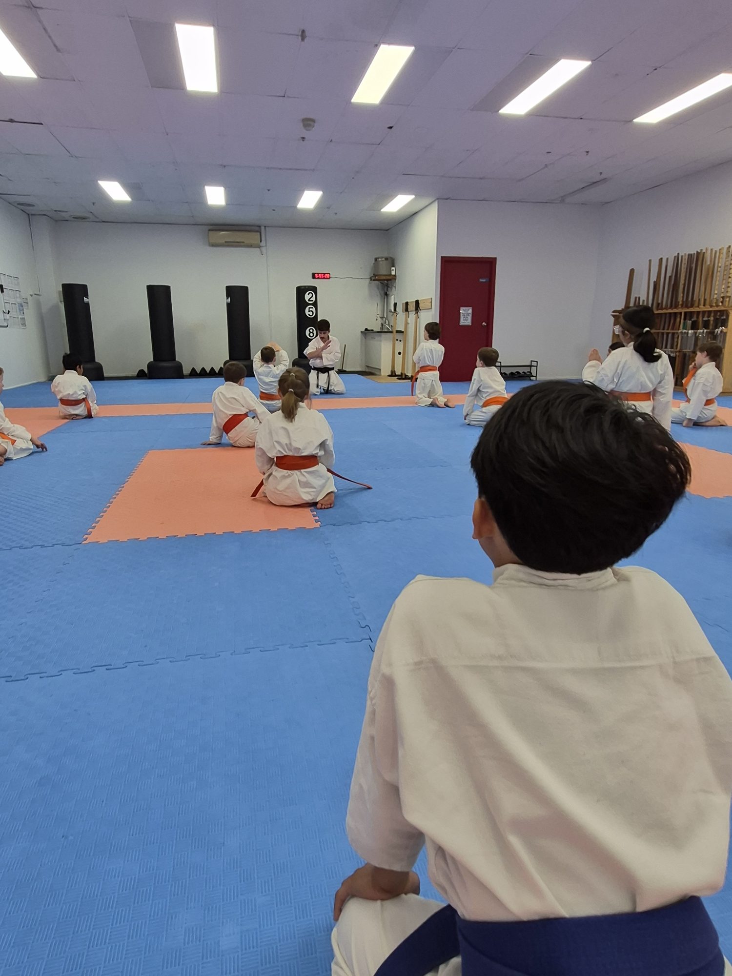 Little Ninjas Karate class at Australian Karate Academy