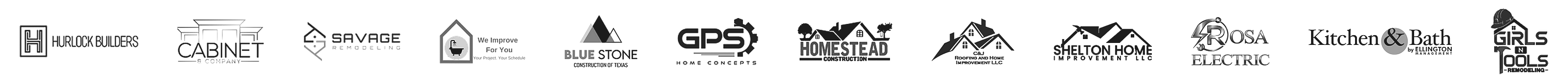 Residential contractors Notably Bravo has worked with