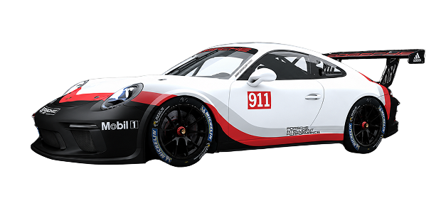 Wrapped race car