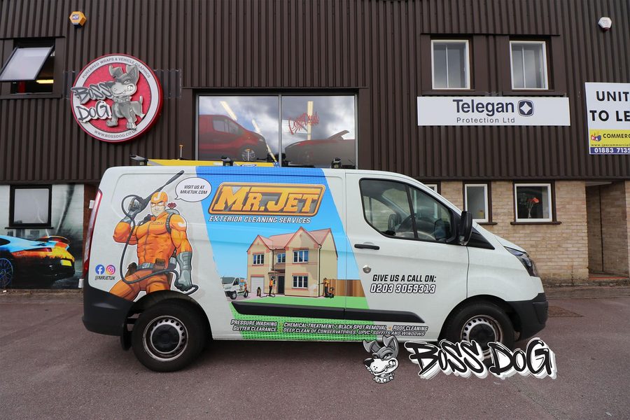 Mr Jet, full wrap