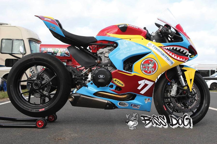 Ducati, bespoke race livery