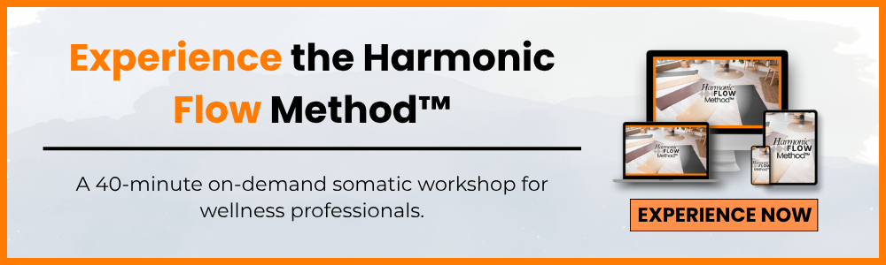 banner experience the harmonic flow method 