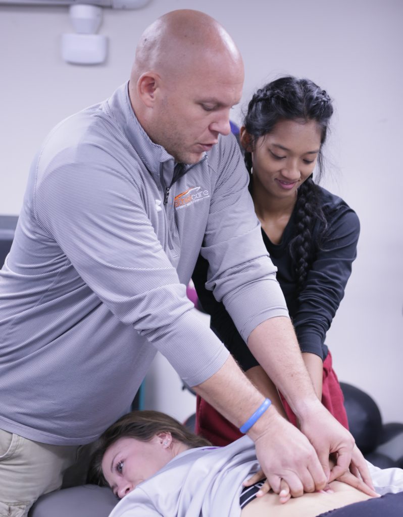 Athleticare athletic trainer