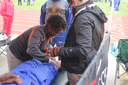 What is an athletic trainer