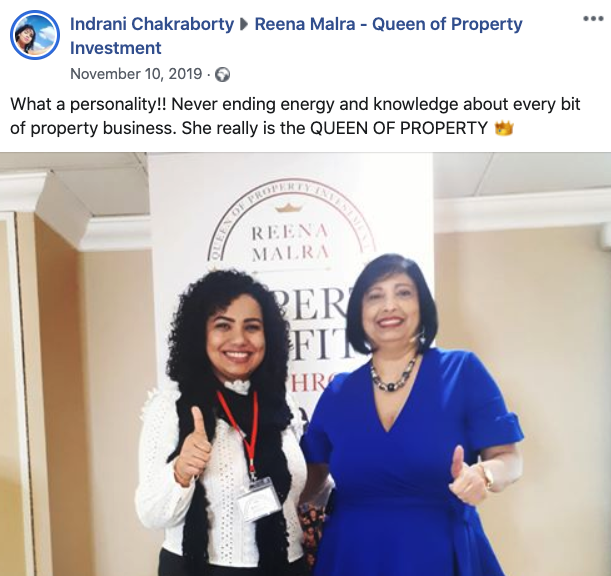 Queen of property investment