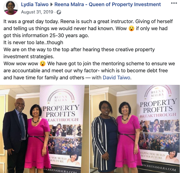 Queen of property investment