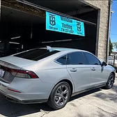 Luxury tinted vehicle showcase