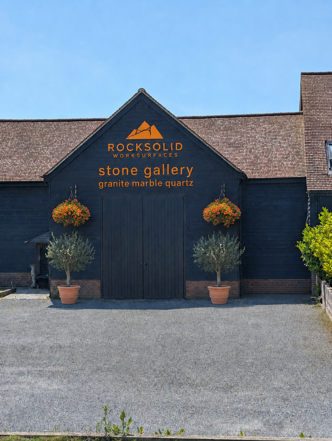Artist's impression of the completed Stone Gallery barn interior