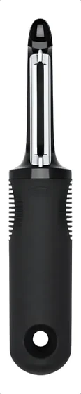Pelador recto giratorio OXO Good Grips 20081 con mango negro