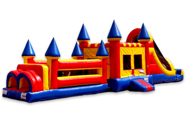 Maze Runner Combo and Obstacle Course wet-n-dry inflatable, photo 1 of 3