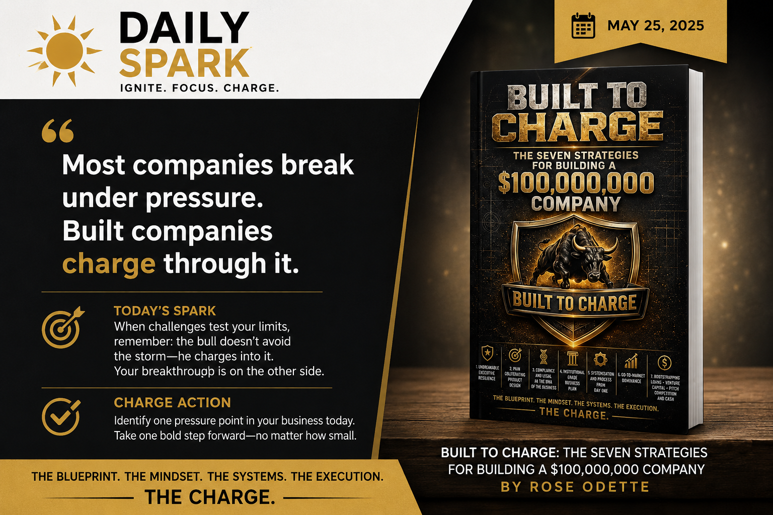 #BuiltToCharge, #BusinessGrowth, #Entrepreneurship, #Leadership, #StartupGrowth, #ScaleUp, #ExecutiveLeadership, #BusinessStrategy, #FounderMindset, #GoToMarket, #OperationalExcellence, #Innovation, #ChargeLikeABull, #BullishOnBusiness