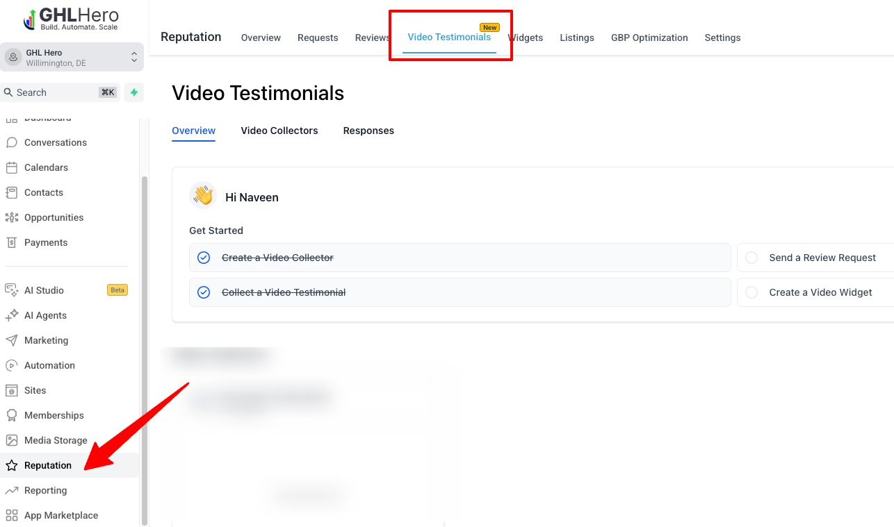 Video Testimonial 