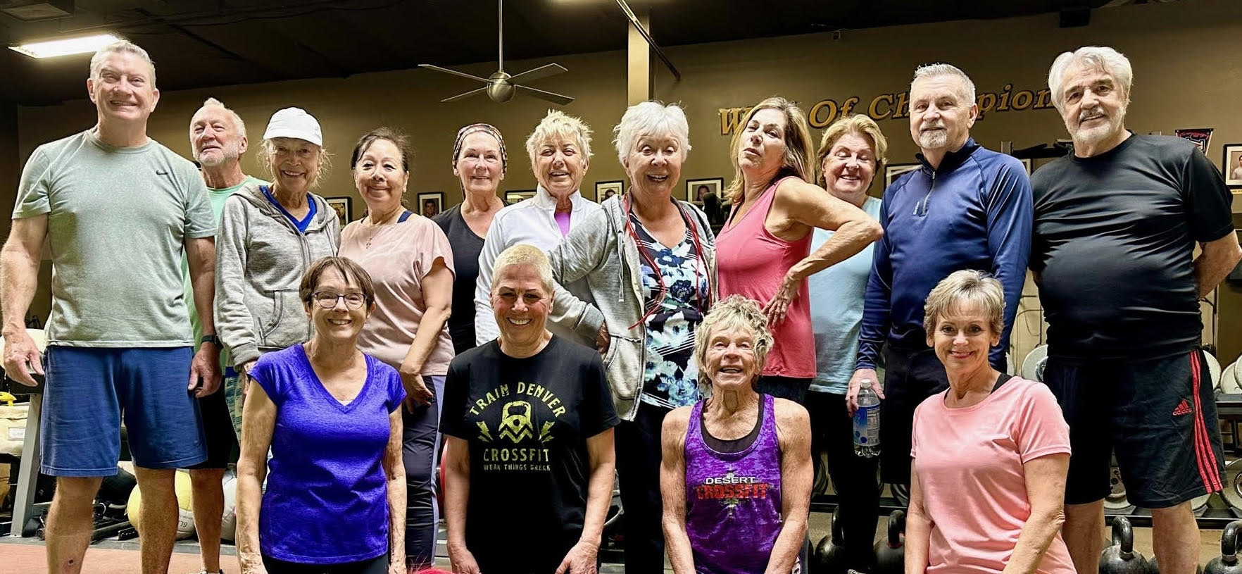 Seniors stay in shape at Desert Fitness Collective