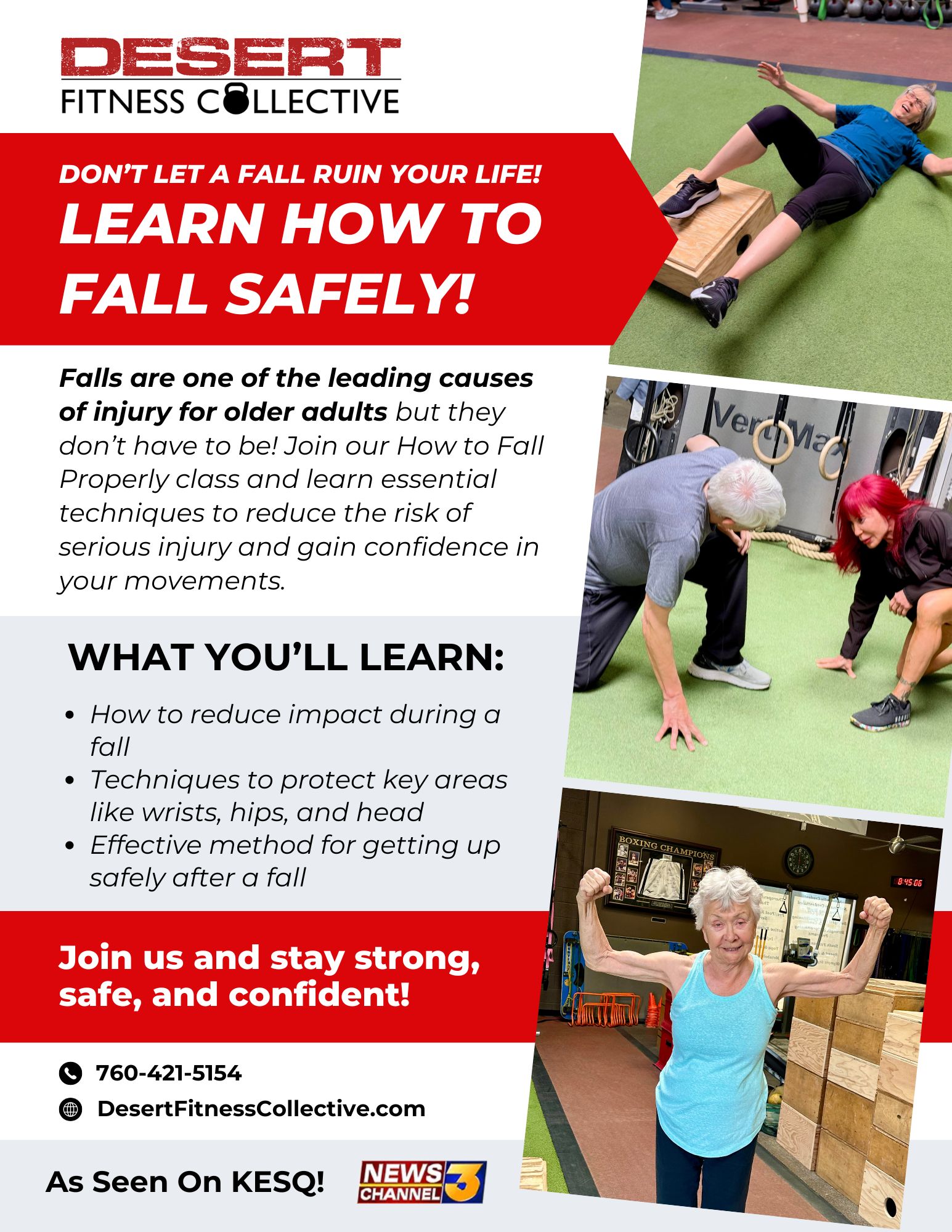 How Seniors Can Prevent Fall Injuries: Inside a Life-Saving Fall Training Class