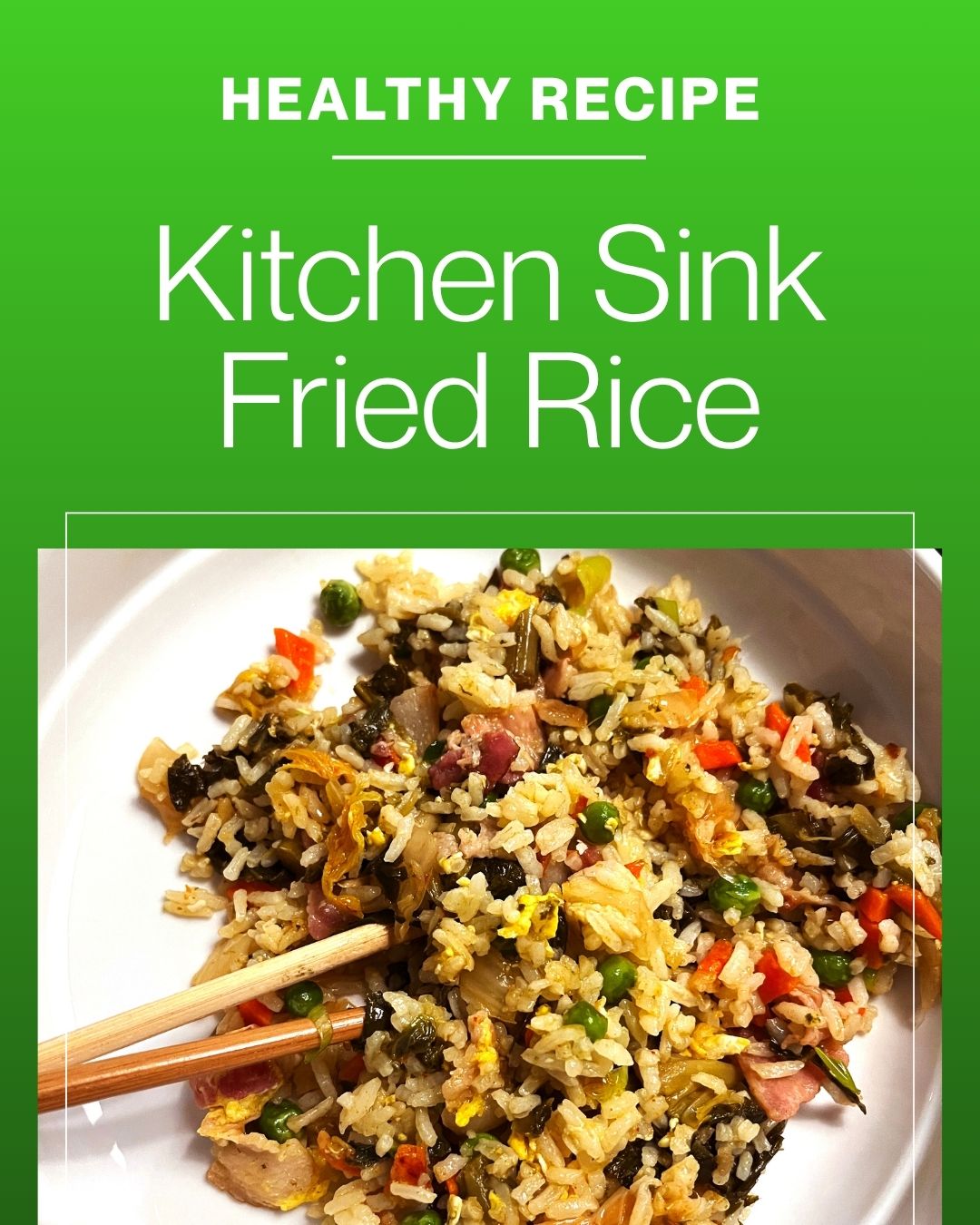 Senior-Friendly Kitchen Sink Fried Rice for Quick, Balanced Nutrition