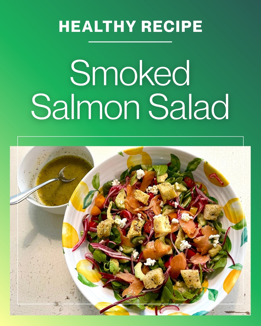 Senior-Friendly Smoked Salmon Salad for Heart and Brain Health