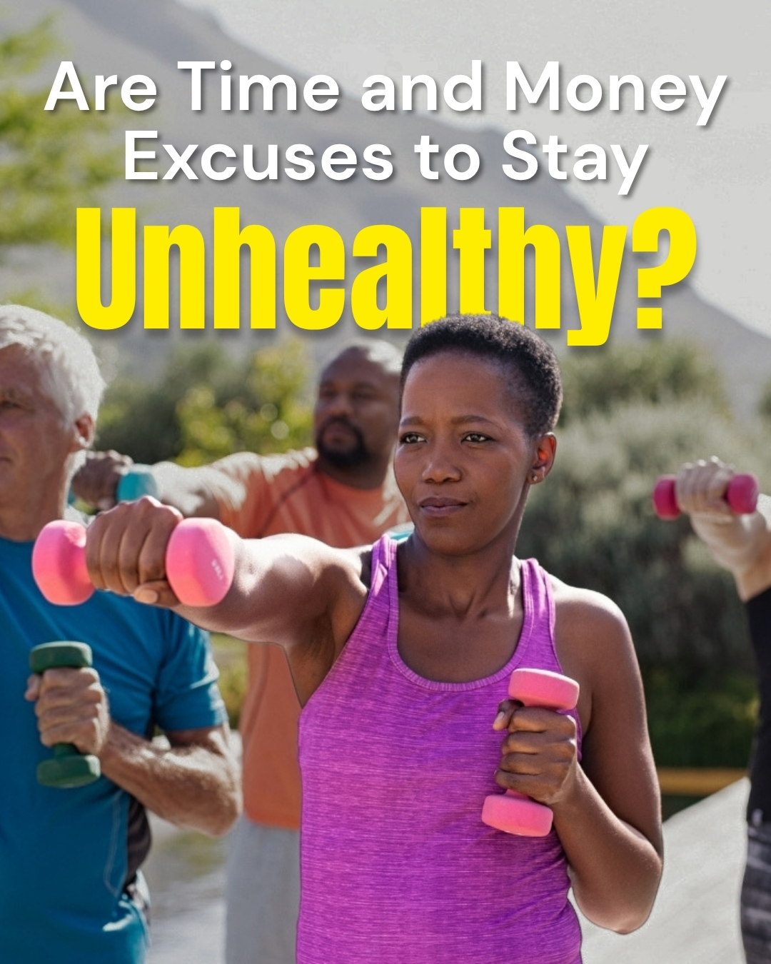New Blog PostSenior Fitness After 50: Are Time and Money Really Keeping You Unhealthy?